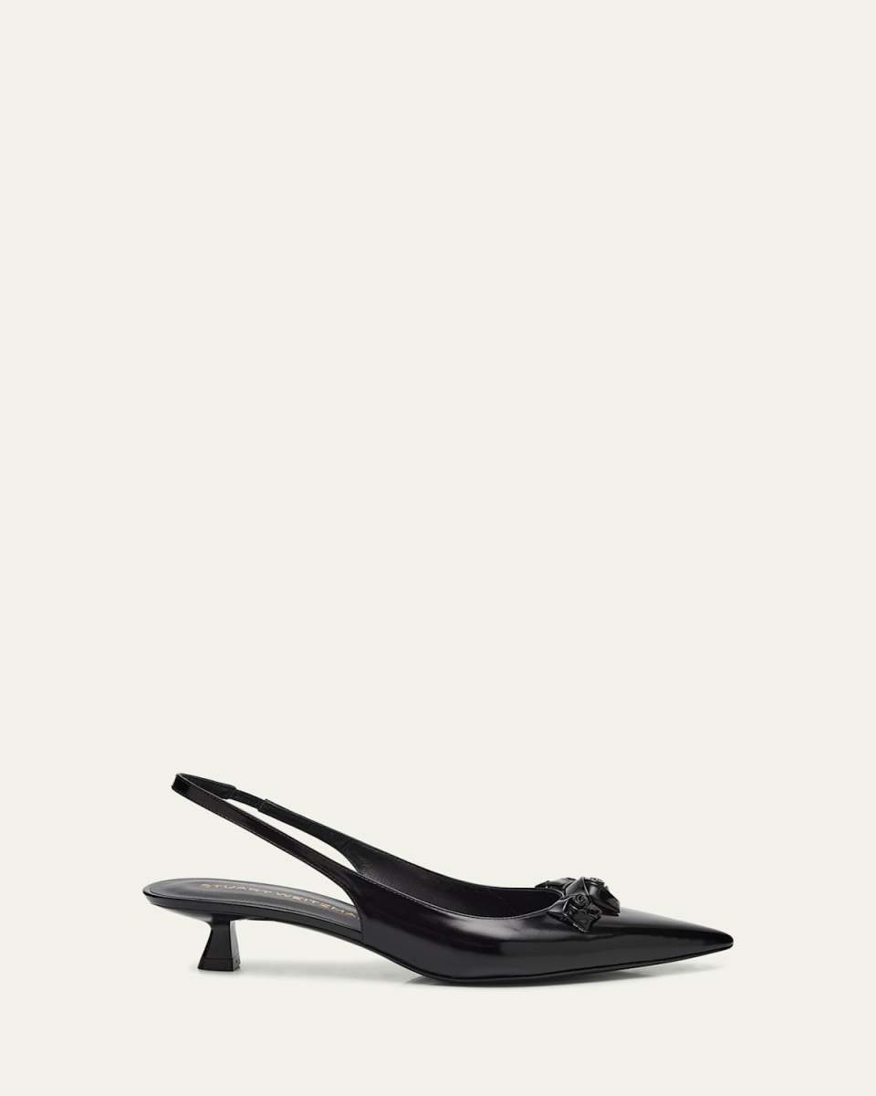 Rosie Slingback Kitten Pumps